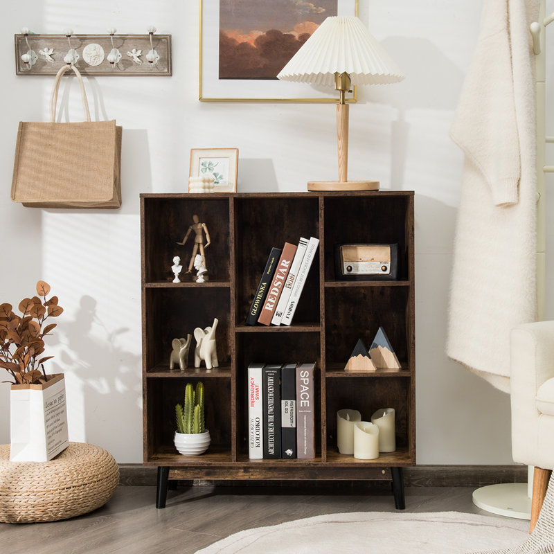 Brylinn 5 -Shelf, Coffee/Black