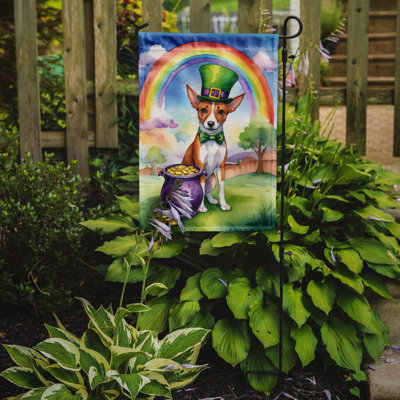 Double Sided 15.5'' H x 11.25'' W Polyester St Patrick's Day Garden Flag
