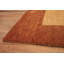 Tapis sophistiqué de style Gabbeh 8 x 10 avec de subtils motifs rustiques