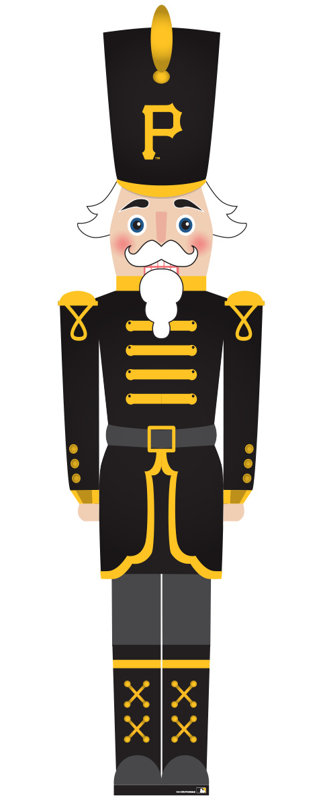 Pittsburgh Pirates 46" Nutcracker Leaner