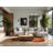 Soft Plush Etamin Halloween Modern & Contemporary Abstract Area Rug in Brown – Beige Binding-1709378216