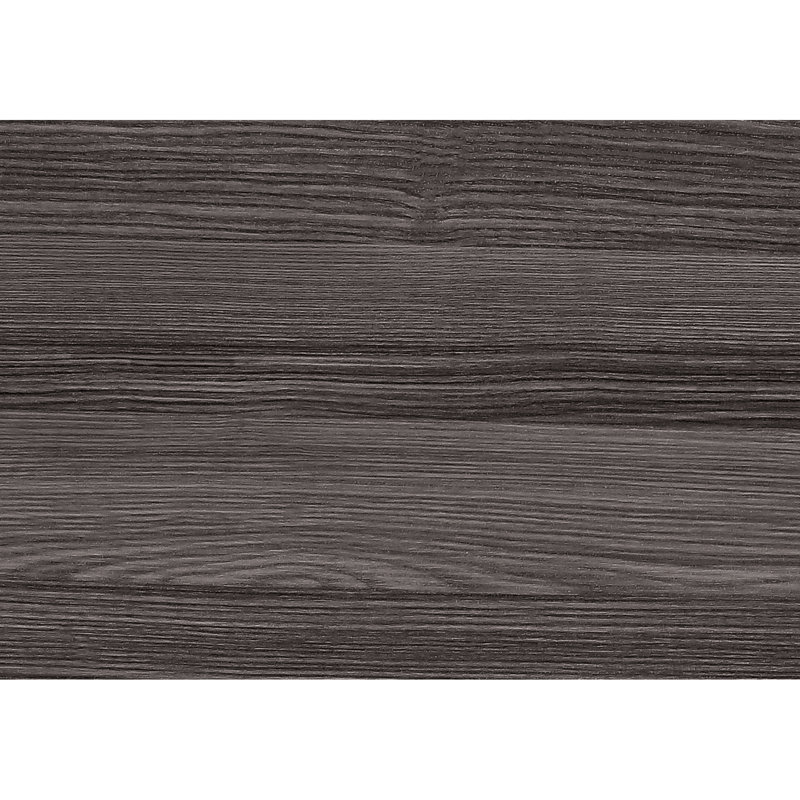 Table d'appoint moderne avec stratifié gris - Console étroite pour le couloir, le salon d'entrée, la chambre à coucher