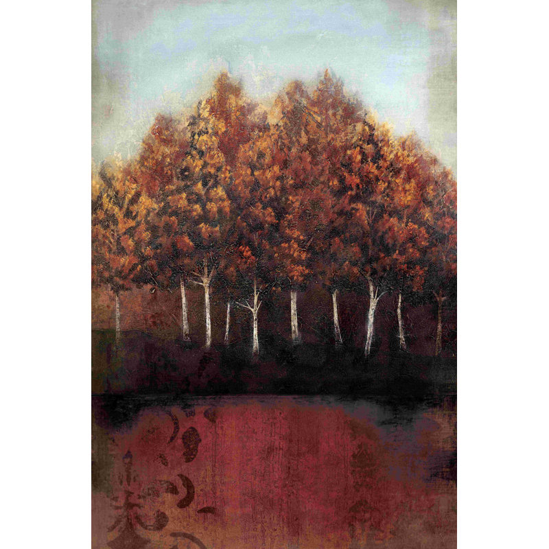 Bronze Bronze - peinture sur toile tendue, H 18 po x l 12 po