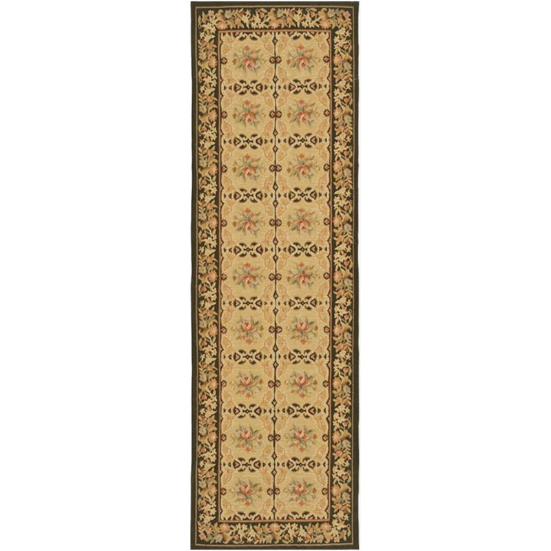 Wool Oriental Area Rug, Runner 2'6" x 6'