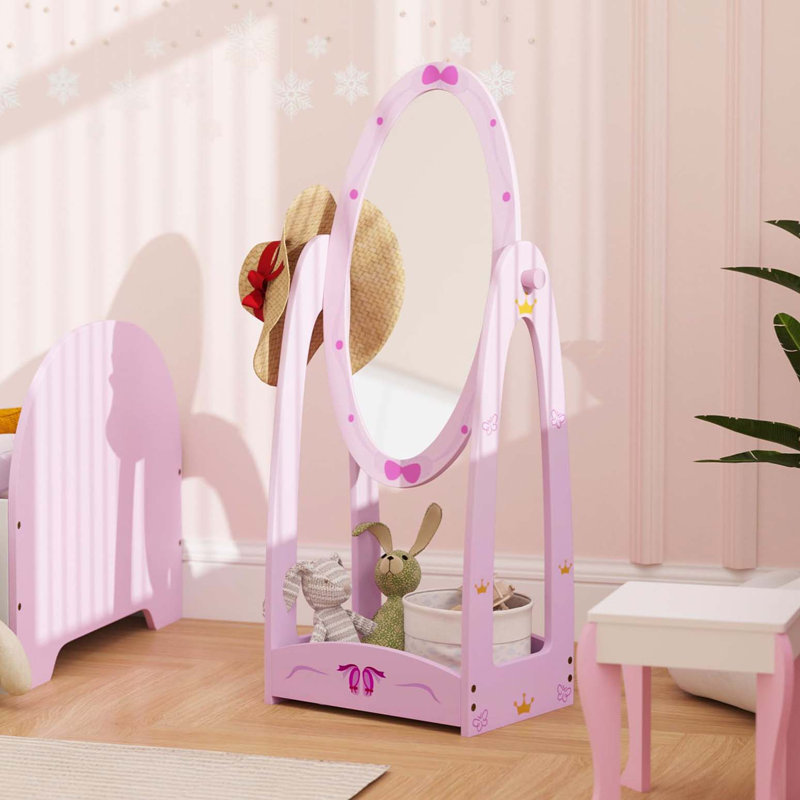 Demetrias Oval Floor Mirror