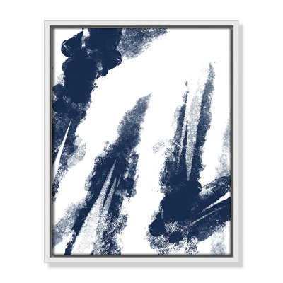 Ferne "Navy Striking Seams 2" Print