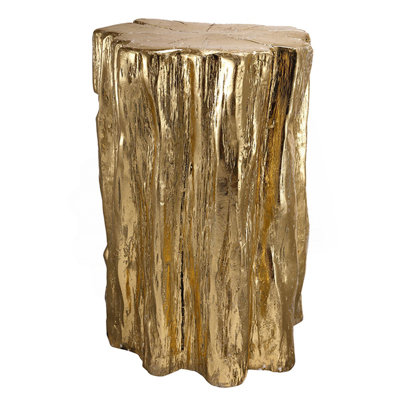 Unique Tree Trunk Stool, Accent Side Table