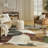 Colondro Beige Multi Modern Indoor Rug-110543726