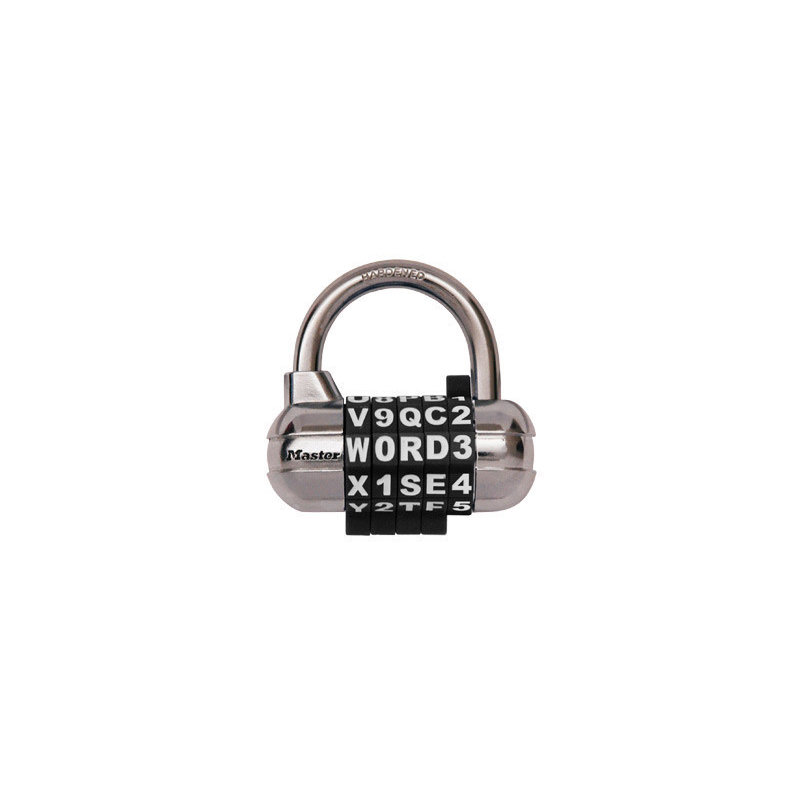 Master Lock Company Combination Lock, Black