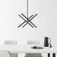 Poco 8 Light Metal Dimmable Sputnik Chandelier
