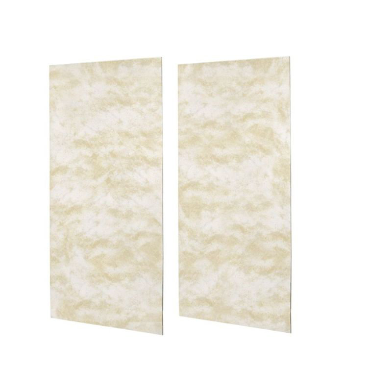 48'' W 0.25'' D 96'' H Solid Surface Wall, Ice