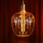 Ampoule DEL Edison Goldleaf Bubble, ampoule vintage à intensité variable, verre ambré, culot E26-132421612