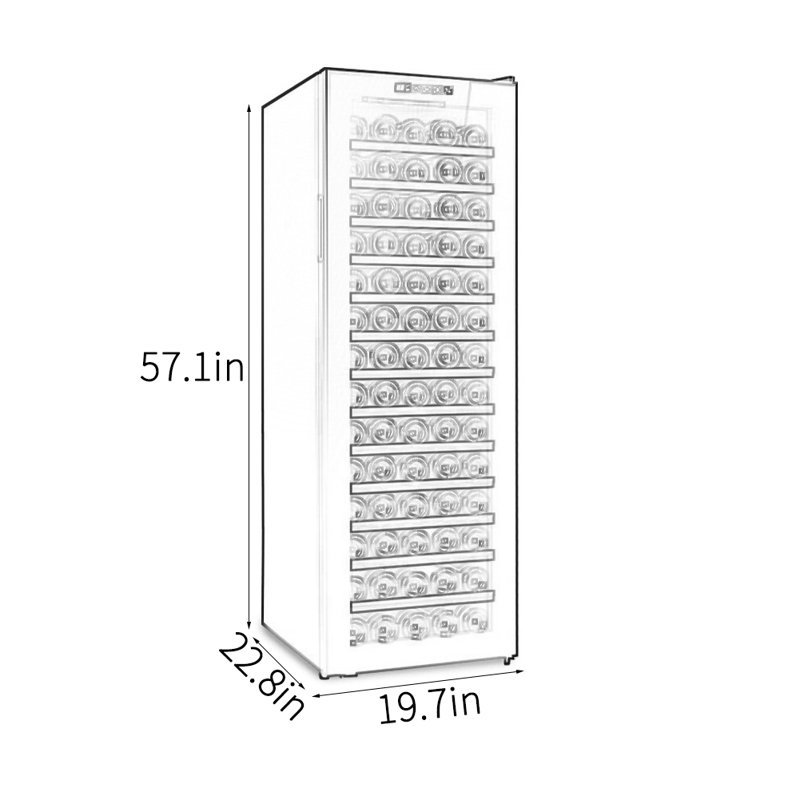 Constant temperature red wine cabinet Air-cooled