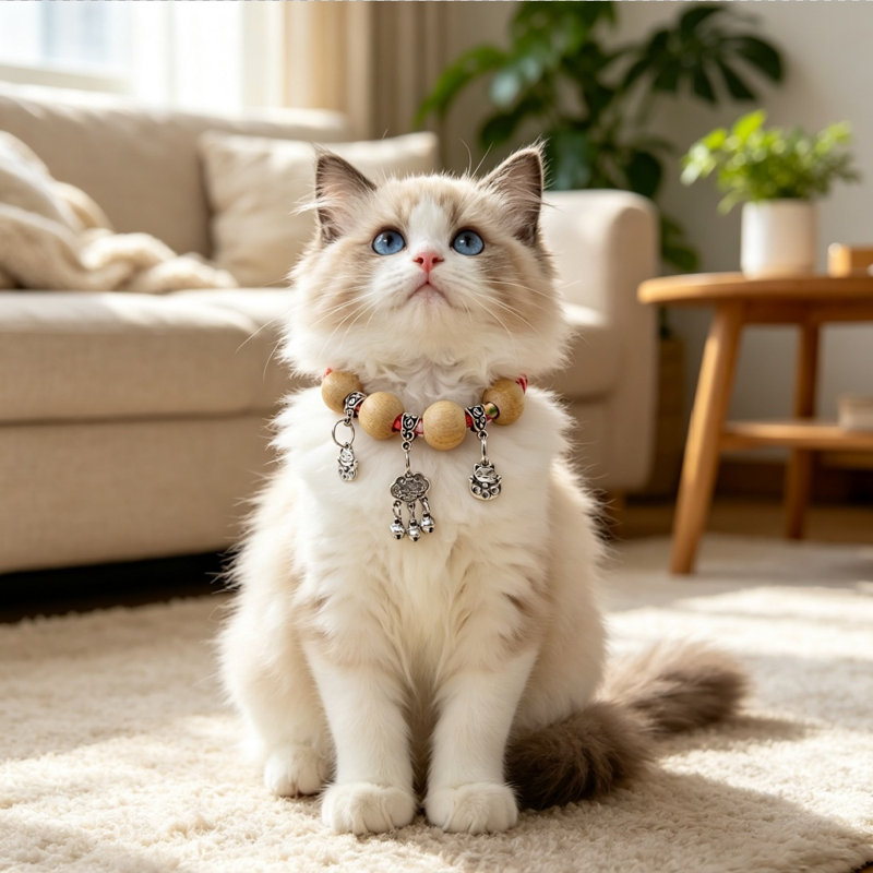 Collier pour animal de compagnie Camphor, H 0,71 po x l 5,91 po x P 15,75 po