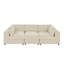 Canapé modulaire de coin avec repose-pieds 108,5 po Arregui-1858441848