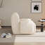Canapé Boneless, fauteuil d'appoint simple surdimensionné de 42 po de largeur, fauteuil en chenille de style Mid-Century moderne-98871924