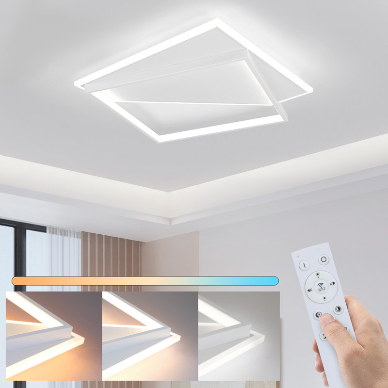 Dalonte LED Flush Mount, 48cm H x 38cm W x 12cm D