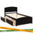 Twin Size Platform Bed With Two Drawers-774648977