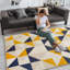 Brio Geometric Area Printed Rug - Vibrant Modern Area Rug for Living Room & Bedroom-853846227