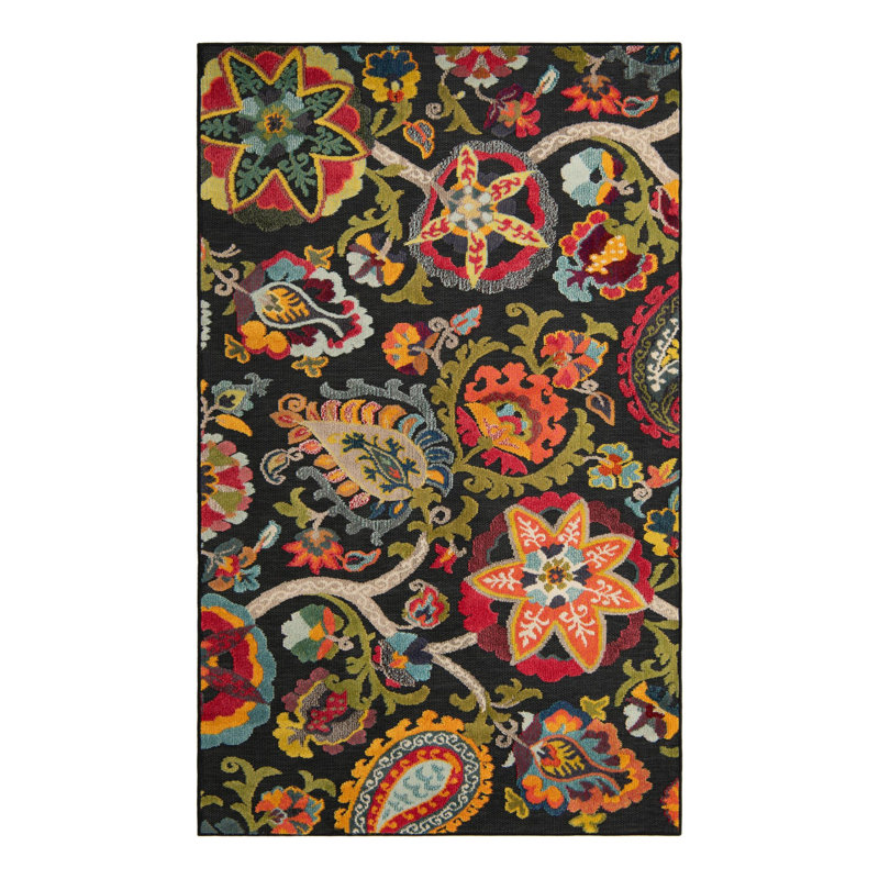 Tapis Bungalow Rose Nahla Caimin, Rectangle 5 pi 3 po x 8 pi