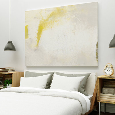 Reproduction d’art sur toile tendue « yellow lux ii » par sue jachimiec