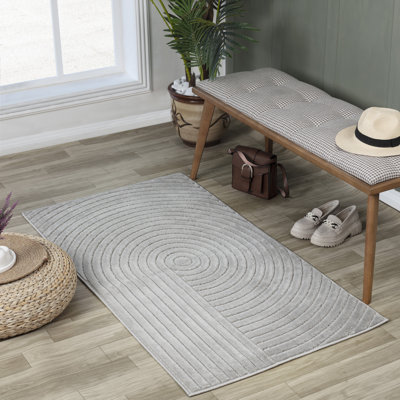 Michoel Modern Indoor/Outdoor Rug