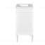 Meuble-lavabo moderne de 18 pouces avec lavabo-436104755
