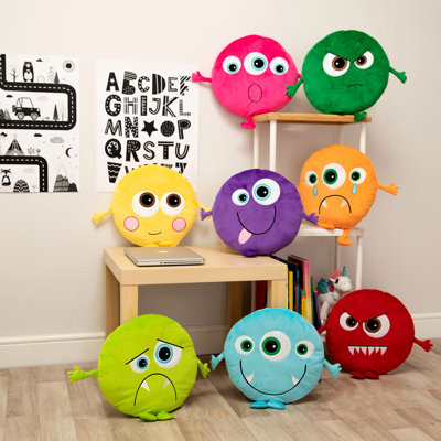 Abstract Multi Circular Cushion