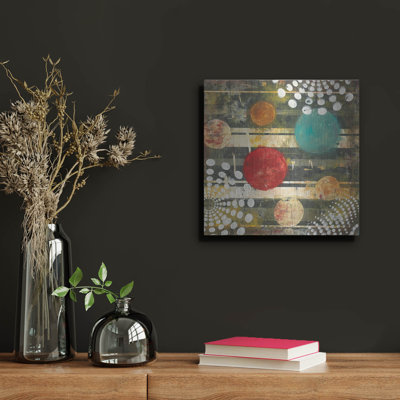  «Recap 1 Abstract» par Cheryl Warrick, art mural en métal