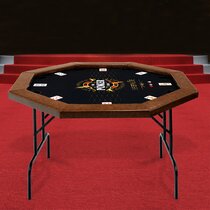 Harvil 3 In 1 Poker Table with 4 Chairs - 3N1OAK