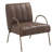 Zailah 27.5'' Wide Genuine Leather Accent Chair-1275679580