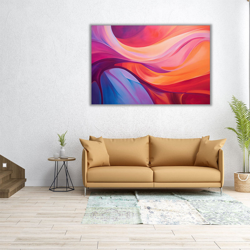 Fiery Melody, 20" H x 30" W