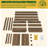Rigney  Outdoor Fir Wood Elevated Planter with Fabric Liner & Drainage Holes-1926726154-1880580051
