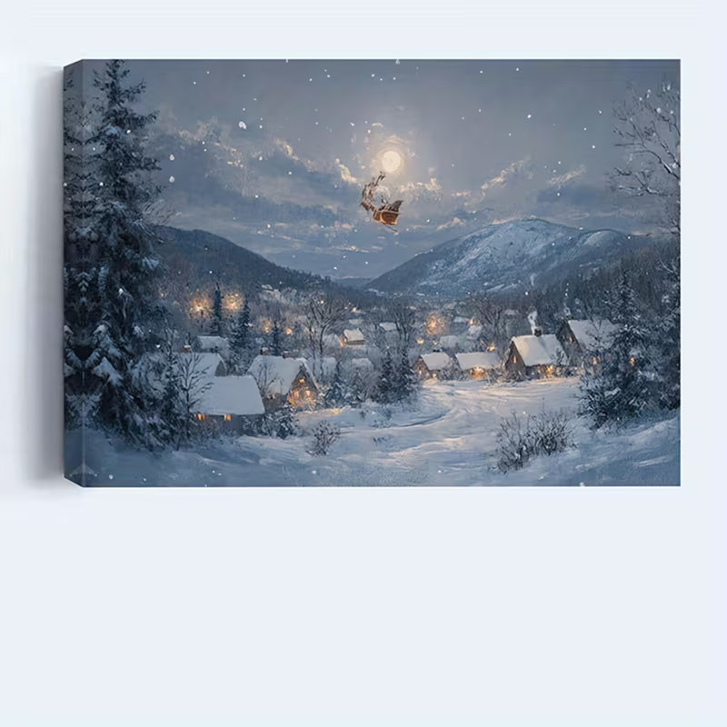 1 Piece Wrapped Canvas Wall Art, 40cm H x 30cm W