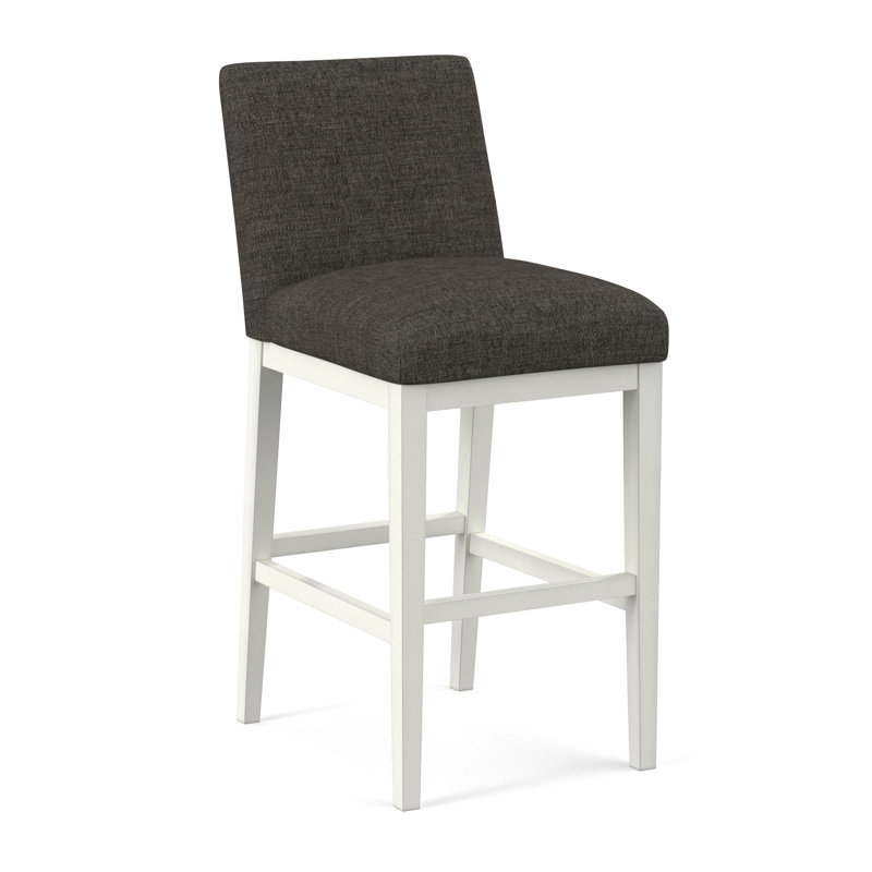 Upholstered Stool, 61703-88, White