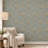Noah 32.7' L x 20.5" W Distressed Damask Pre-Pasted Wallpaper Roll-32135478