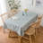 Furey High-Quality Rectangle Cotton and Polyester Tablecloth-1778879770