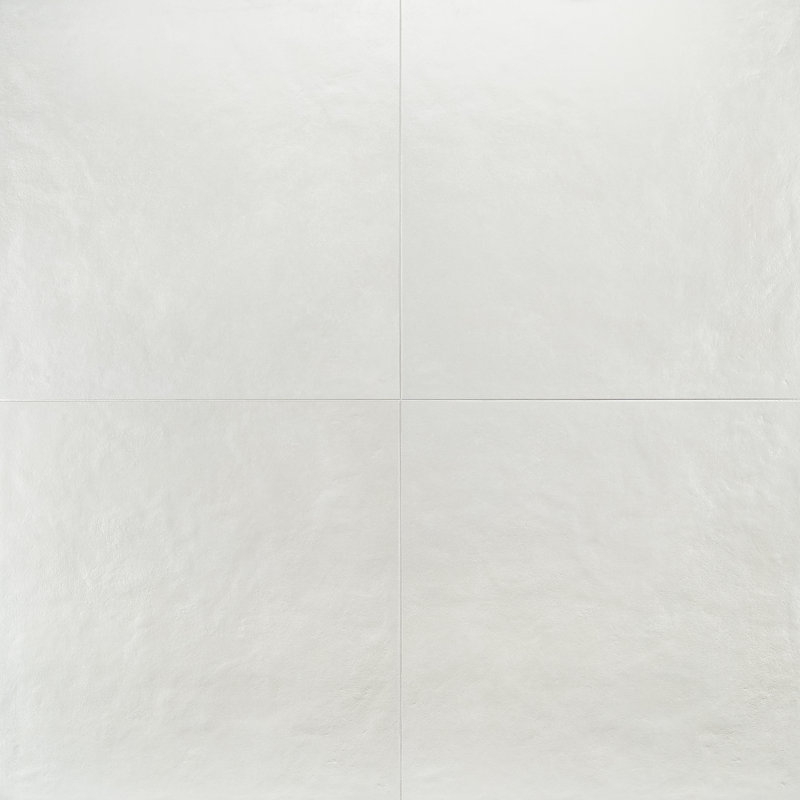 Carreau de porcelaine pour plancher et mur 23,62 po x 23,62 po Chord (11,62 pieds carrés / caisse), Blanc plâtre