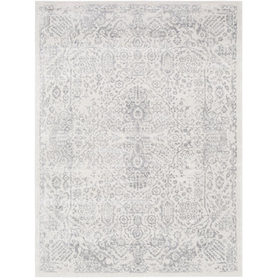 Tapis oriental gris / blanc Shyann
