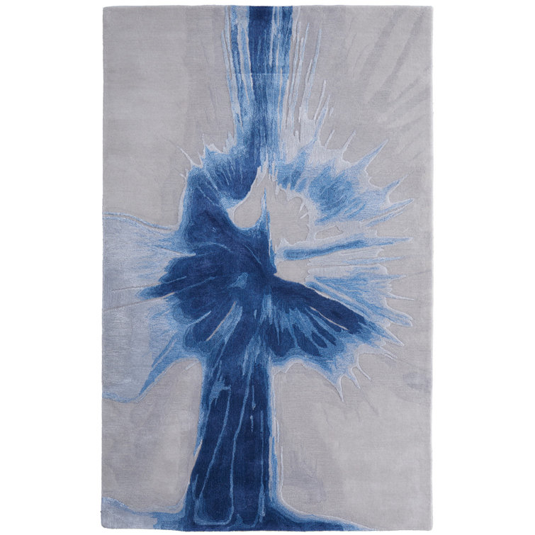 Tapis à motif abstrait Kawai