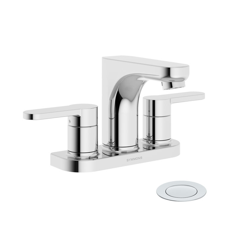 Identity Centerset Faucet with Push Pop Drain
