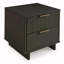 Table de chevet gris anthracite