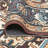Bouck Easy-care Machine Washable Oriental Area Rug - Brown/Red/Cream-857688177