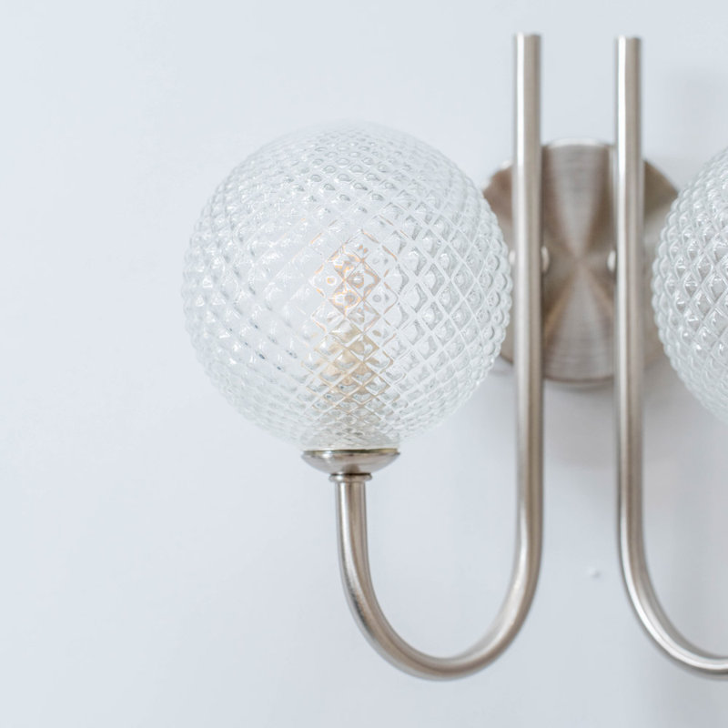 Conraad Glass Armed Sconce, Yes