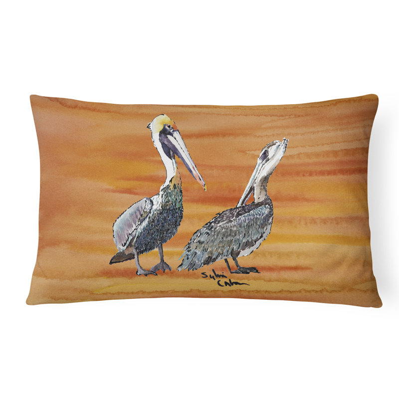 Coussin décoratif intérieur/extérieur pelican