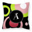  Coussin décoratif lettre 14 "Monogram" Lettre X - Retro-1628962516