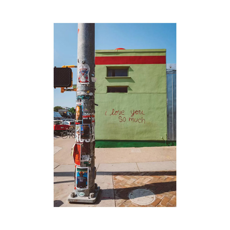 I Love You So Much Austin 1 Piece Wall Art on Canvas, 45.72cm H x 30.48cm W x 1.91cm D, Wrapped Canvas