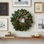 Trinity 20" Real Preserved Magnolia Leaf Wreath