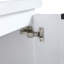 Meuble-lavabo à fermeture en douceur avec lavabo, convenant à une petite salle de bain-1419288368
