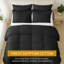100% Egyptian Cotton Super King Duvet Cover Set 400 Thread Count Premium Breathable Bedding Sets with Zipper Closure-122608895